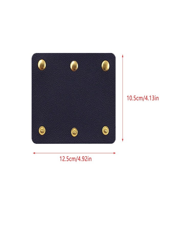 ArrErr 4 Pack Tote Bag Top Handle Pads with 3 Snaps Non Slip Shoulder Straps Wrap Cover Grips for Tote Top Handle Bag Underarm Purse Shoulder Bags Handbags Keeps Double Handles Together - Image 2